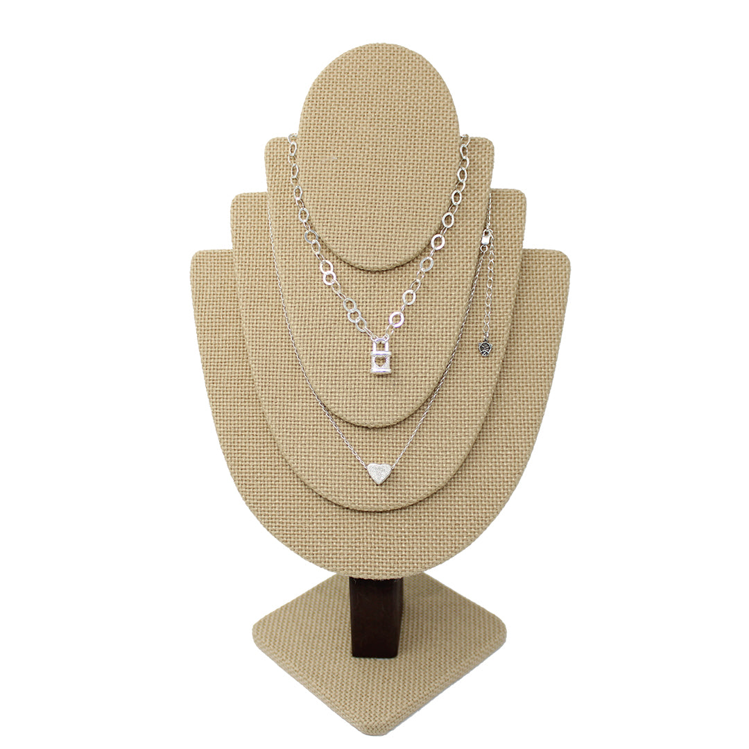 Collar Duo Corazón y Candado para mujeres de plata .925 parejas casual elegante - Glowa